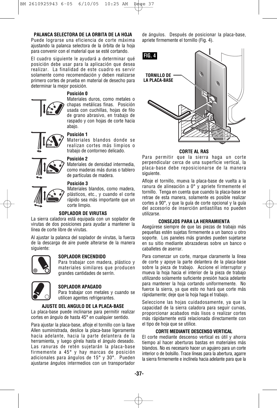 Bosch 52318 User Manual | Page 37 / 44