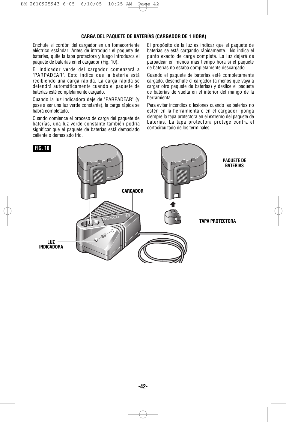 Bosch 52318 User Manual | Page 42 / 44