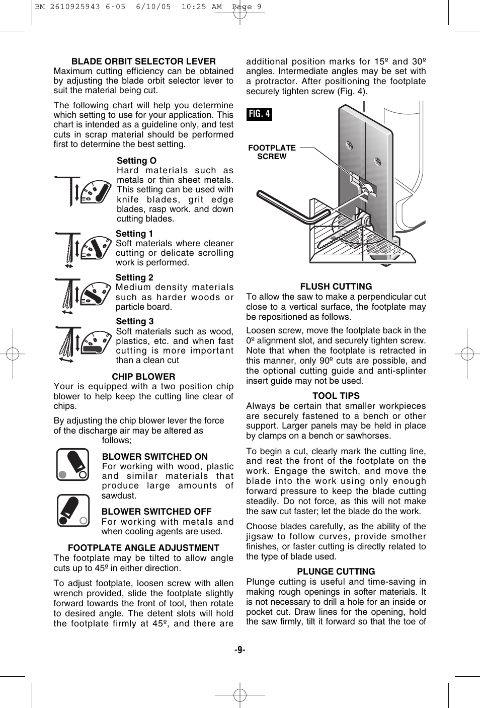 Bosch 52318 User Manual | Page 9 / 44