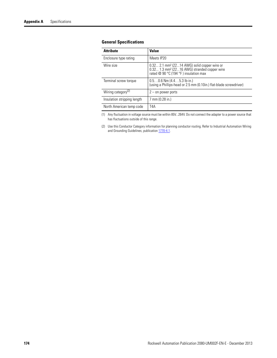 Rockwell Automation 2080-LC50 Micro830 and Micro850 Programmable Controllers User Manual User Manual | Page 190 / 270