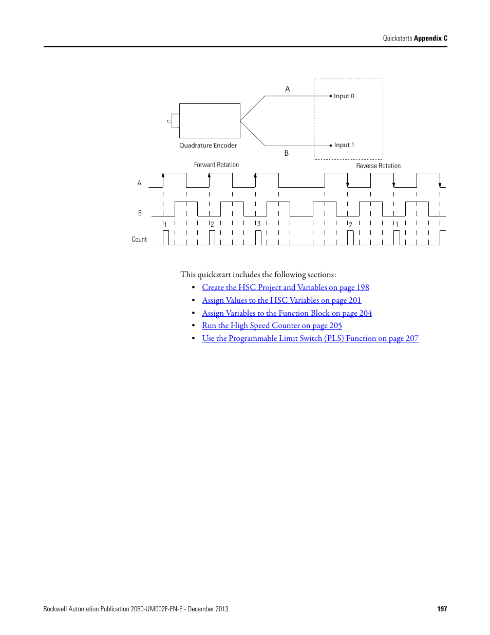 Rockwell Automation 2080-LC50 Micro830 and Micro850 Programmable Controllers User Manual User Manual | Page 213 / 270