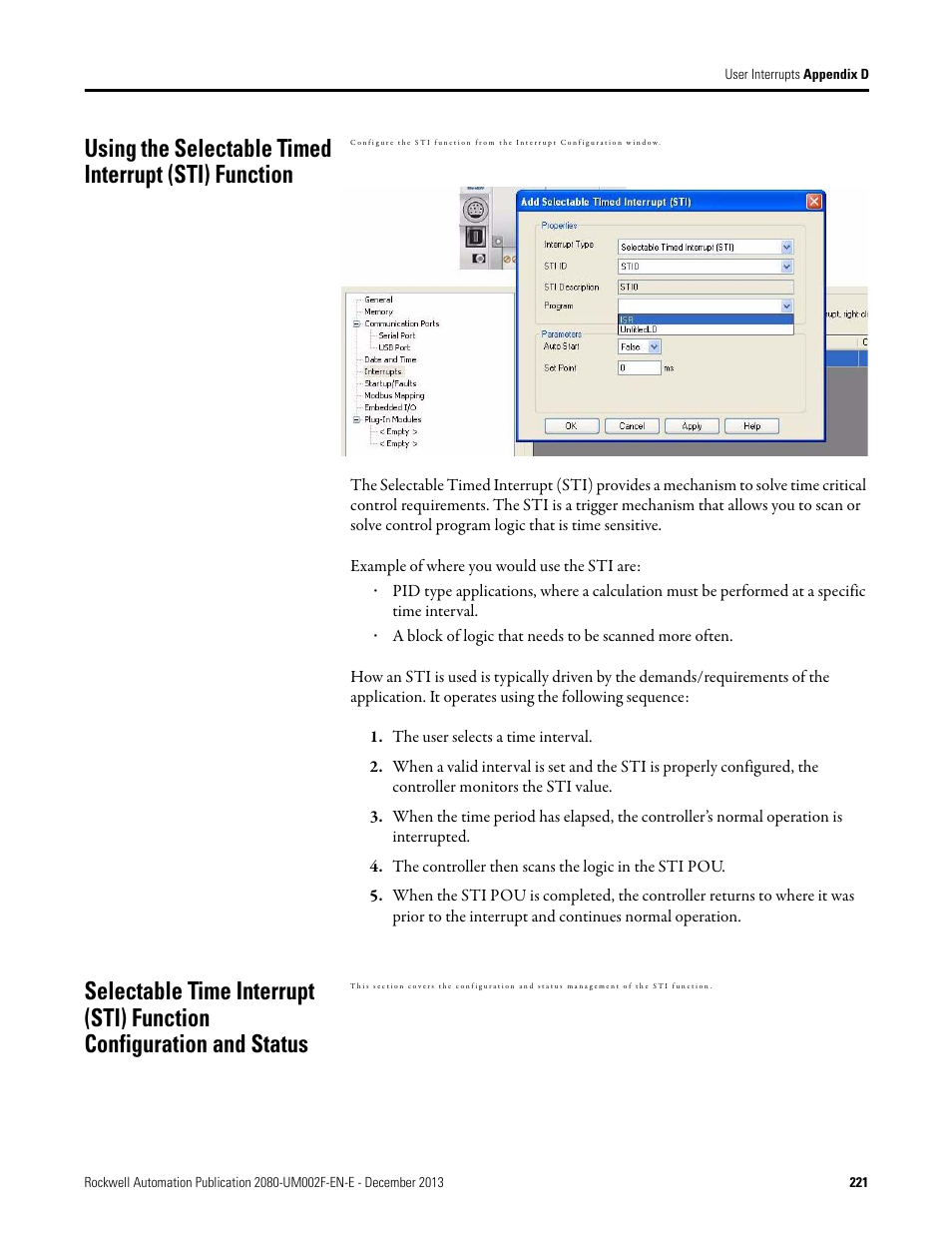 Rockwell Automation 2080-LC50 Micro830 and Micro850 Programmable Controllers User Manual User Manual | Page 237 / 270