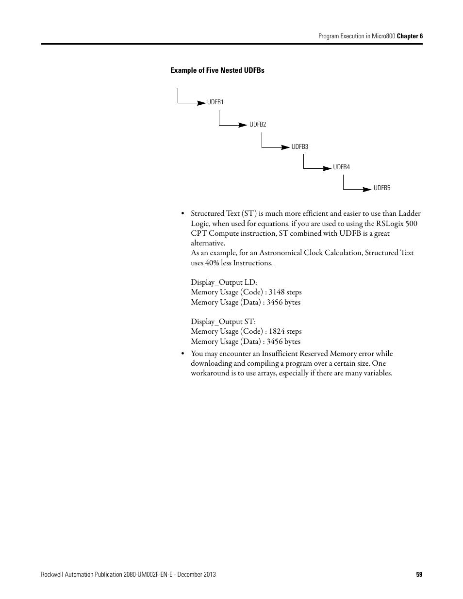 Rockwell Automation 2080-LC50 Micro830 and Micro850 Programmable Controllers User Manual User Manual | Page 73 / 270