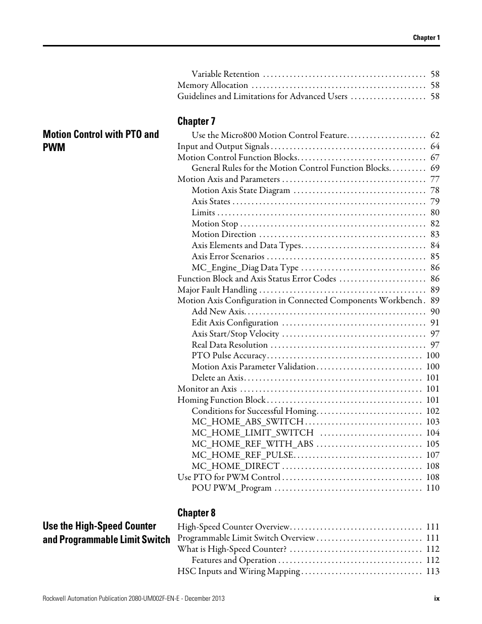 Rockwell Automation 2080-LC50 Micro830 and Micro850 Programmable Controllers User Manual User Manual | Page 9 / 270