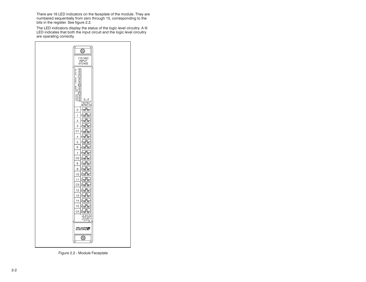 Rockwell Automation 57C400-1 115V AC/DC Input Module User Manual | Page 10 / 36