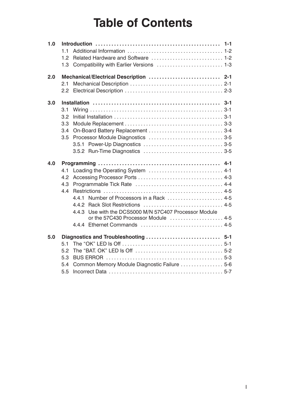 Rockwell Automation 57C435 Processor Module, AutoMax User Manual | Page 3 / 60