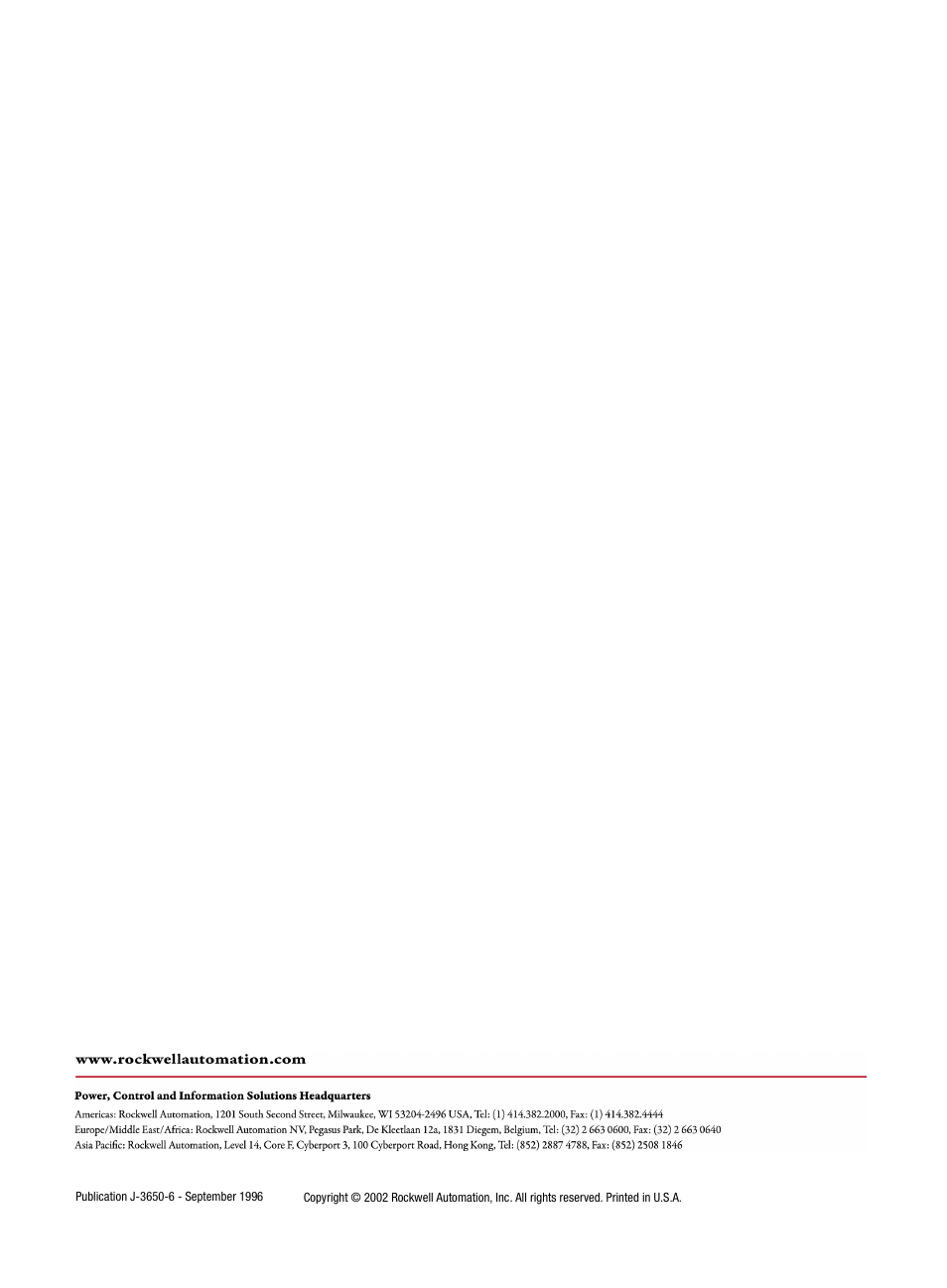 Rockwell Automation 57C435 Processor Module, AutoMax User Manual | Page 60 / 60