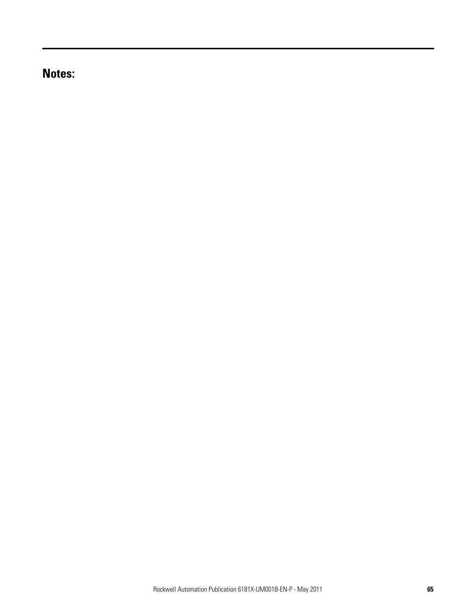 Rockwell Automation 6181X-12TPXPDC Industrial Integrated Computers for Hazardous Locations User Manual | Page 65 / 68
