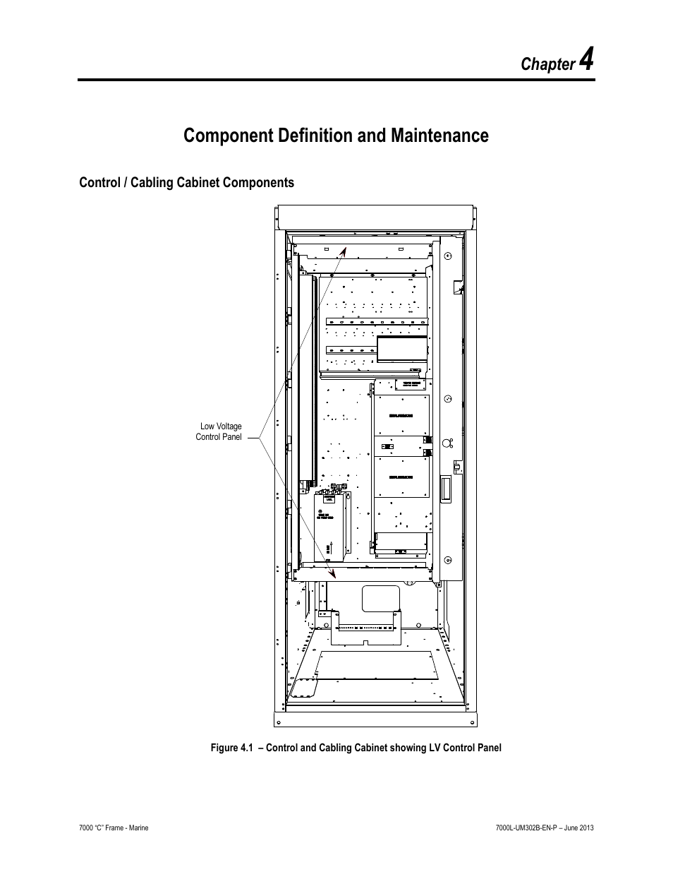 Component definition and maintenance, Chapter | Rockwell Automation 7000L PowerFlex 7000 Medium Voltage AC Drive C Frame - Marine User Manual | Page 177 / 350