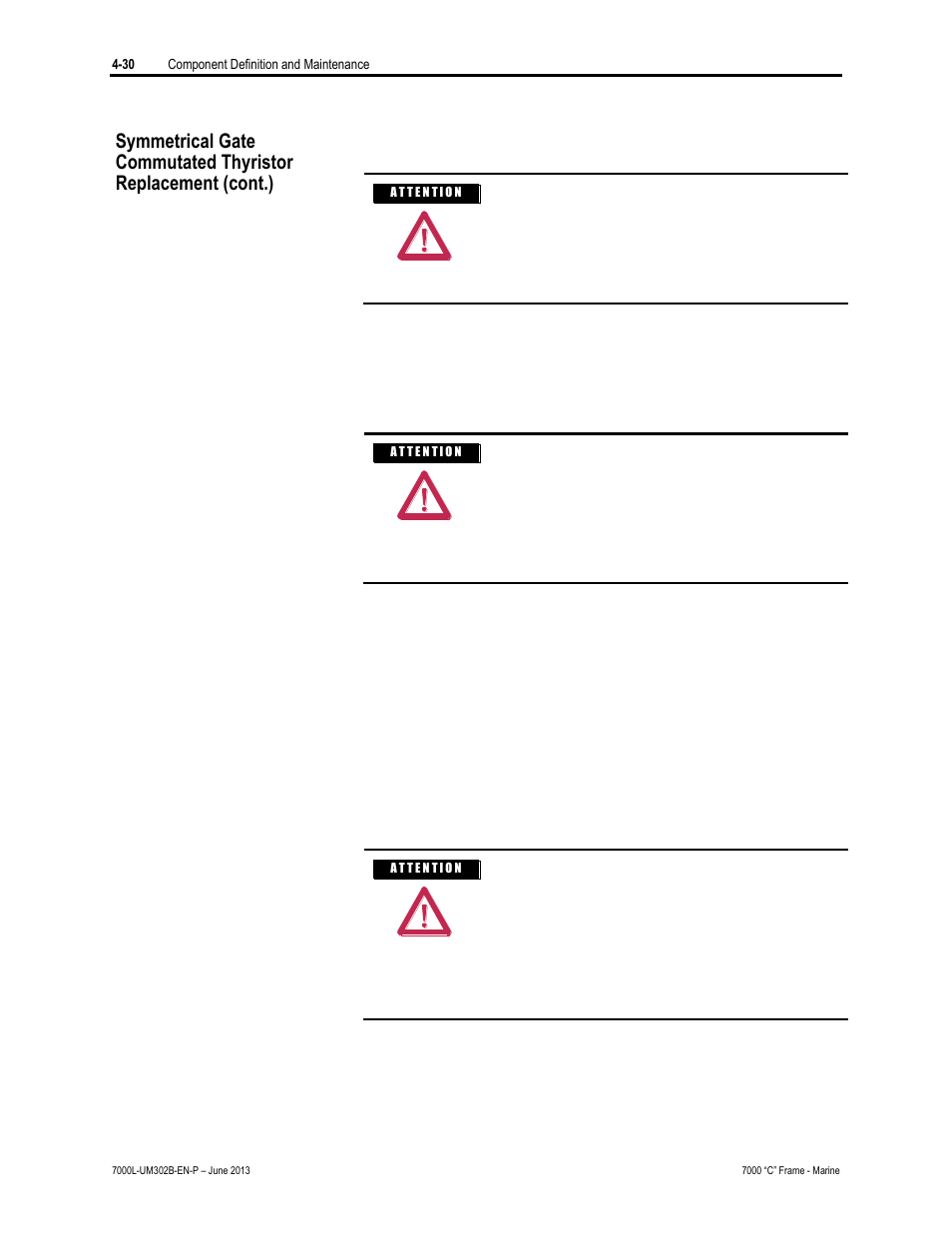 Rockwell Automation 7000L PowerFlex 7000 Medium Voltage AC Drive C Frame - Marine User Manual | Page 206 / 350