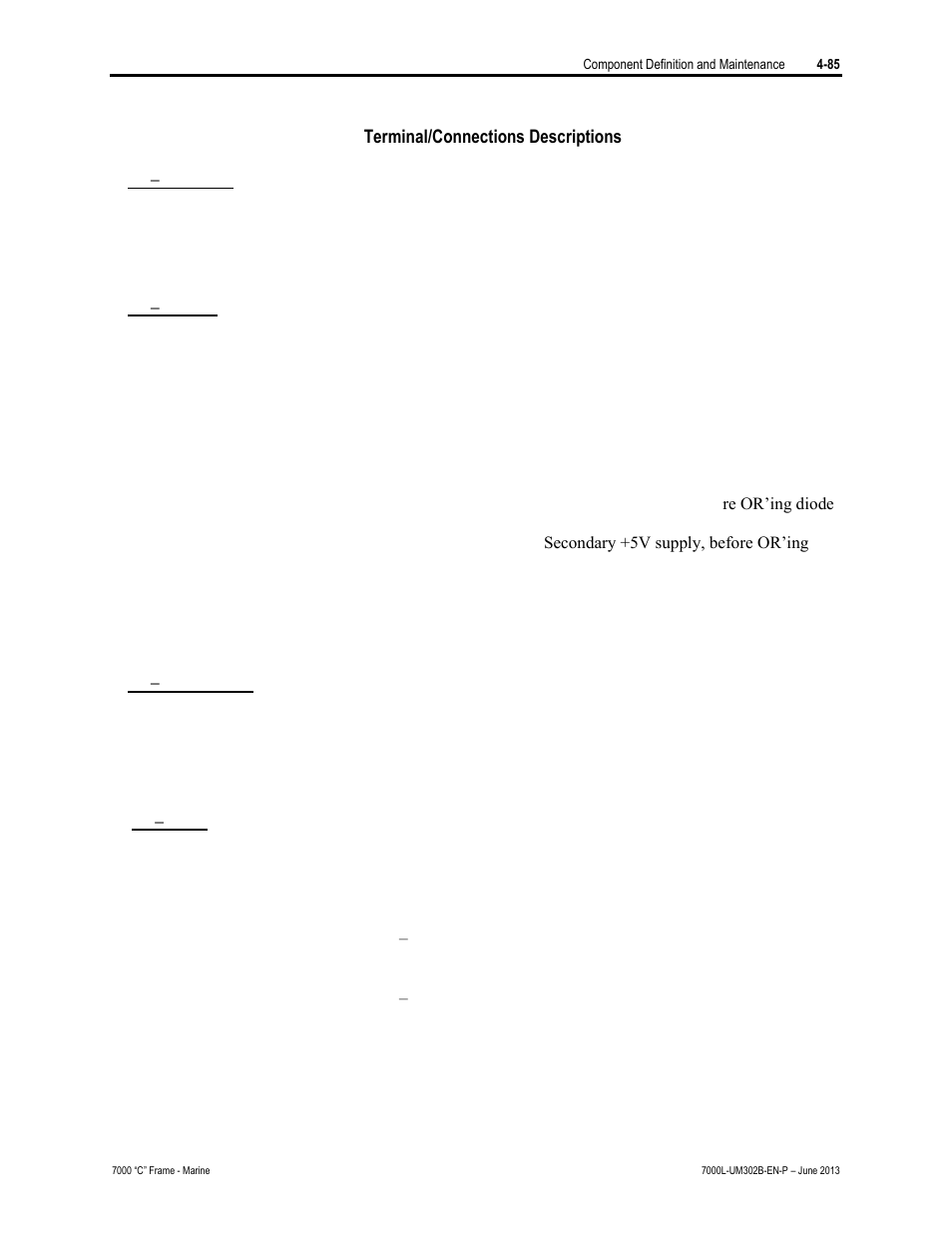 Rockwell Automation 7000L PowerFlex 7000 Medium Voltage AC Drive C Frame - Marine User Manual | Page 261 / 350