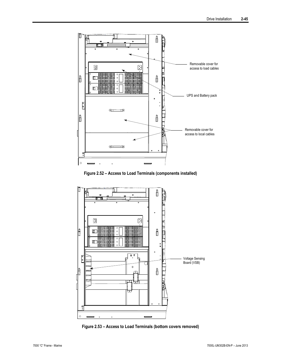 Rockwell Automation 7000L PowerFlex 7000 Medium Voltage AC Drive C Frame - Marine User Manual | Page 75 / 350