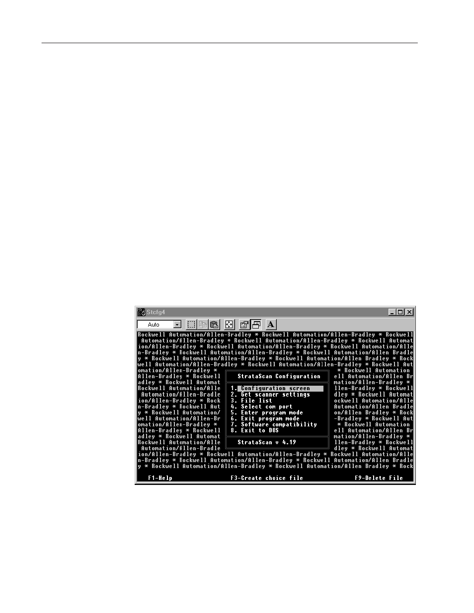 Configuring the reader | Rockwell Automation 2755 StrataSet Programming Software User Manual | Page 13 / 49