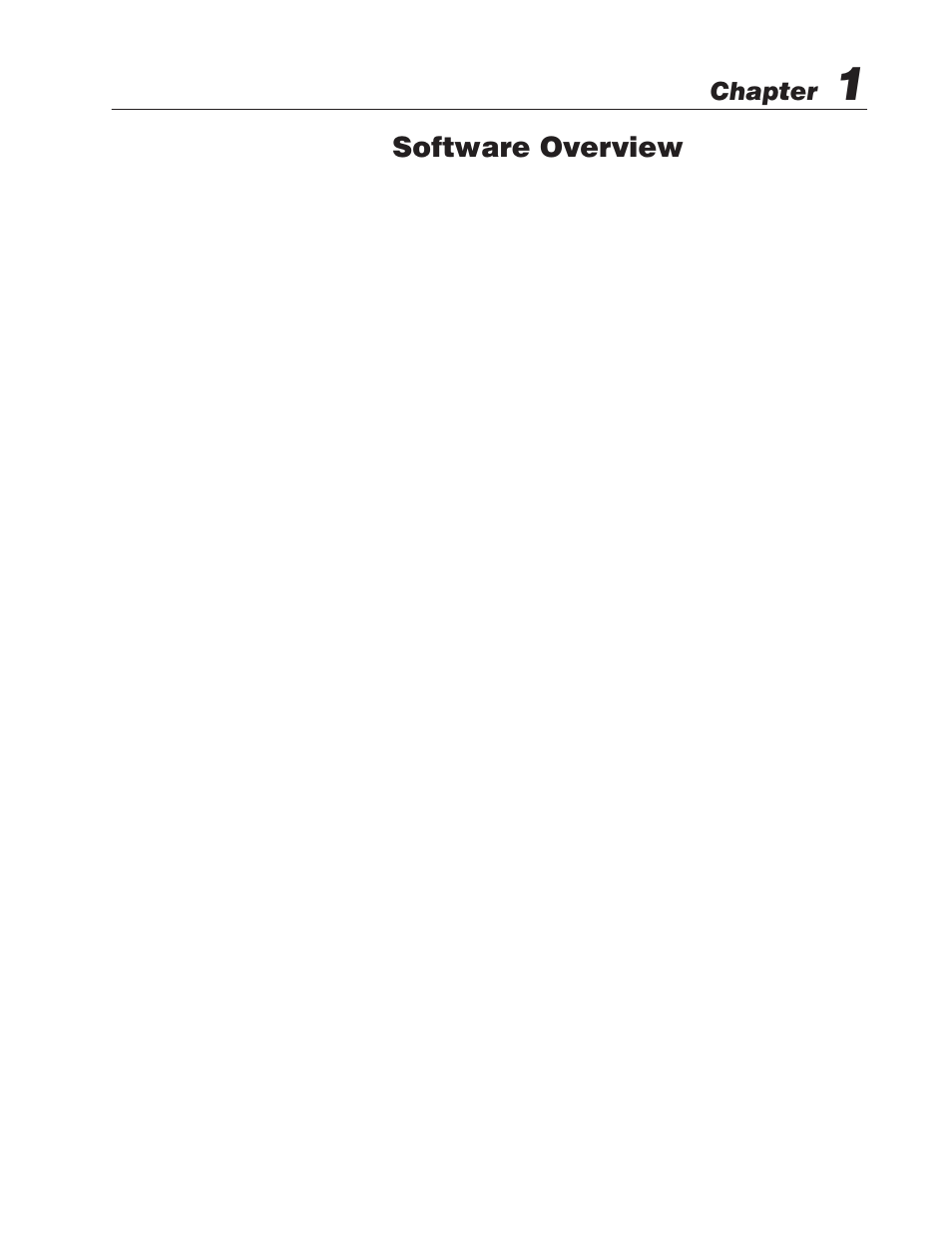 1 - software overview, Introduction, Starting the strataset program | Software overview, Chapter | Rockwell Automation 2755 StrataSet Programming Software User Manual | Page 6 / 49