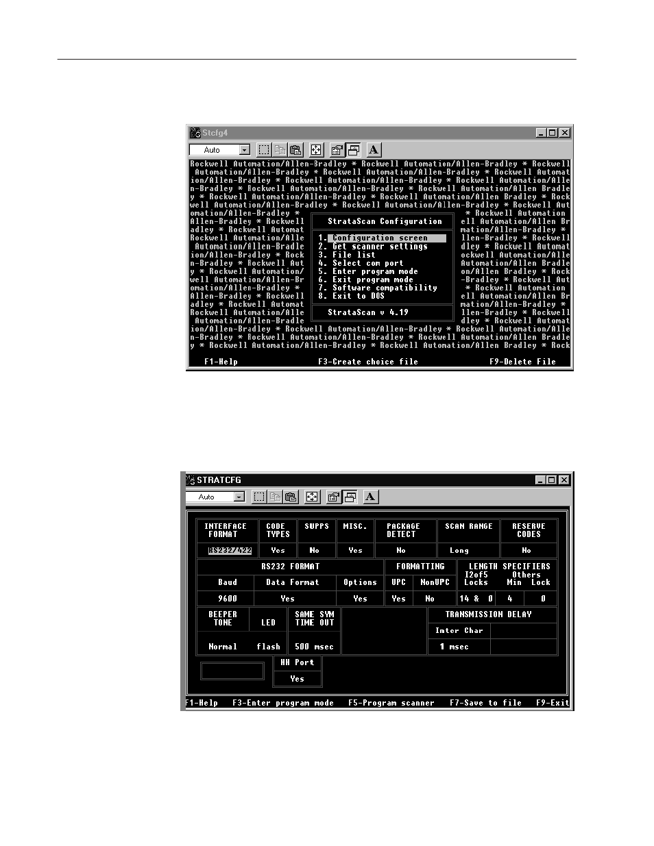 Strataset main menu | Rockwell Automation 2755 StrataSet Programming Software User Manual | Page 9 / 49