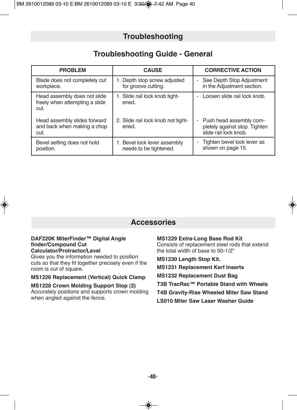 Bosch 4310 User Manual | Page 40 / 120