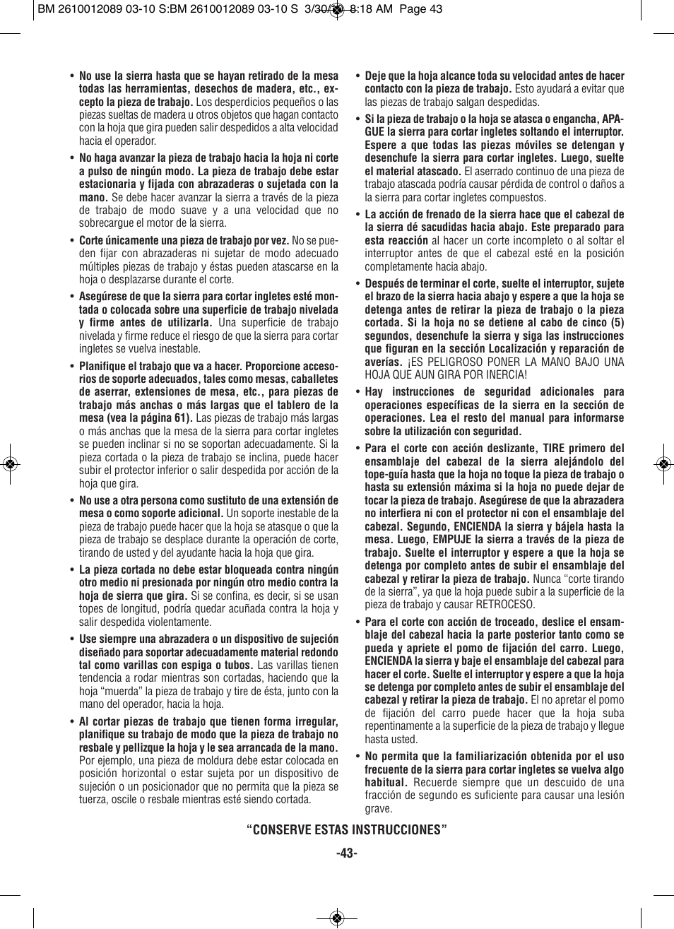 Bosch 4310 User Manual | Page 43 / 120