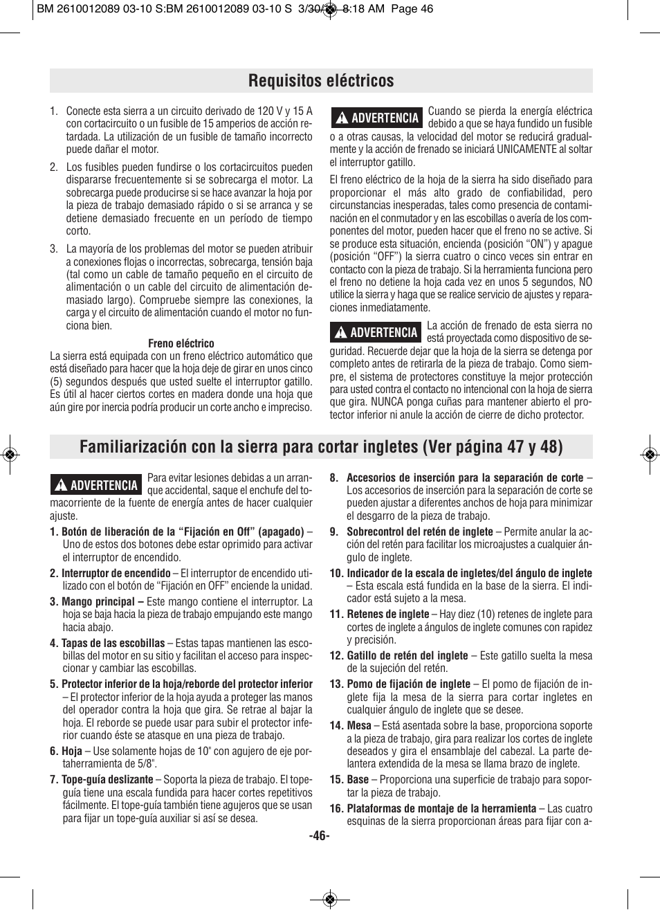 Bosch 4310 User Manual | Page 46 / 120