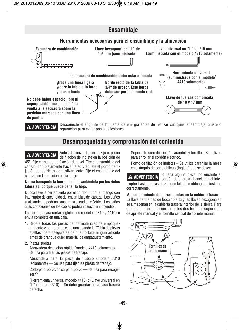 Bosch 4310 User Manual | Page 49 / 120