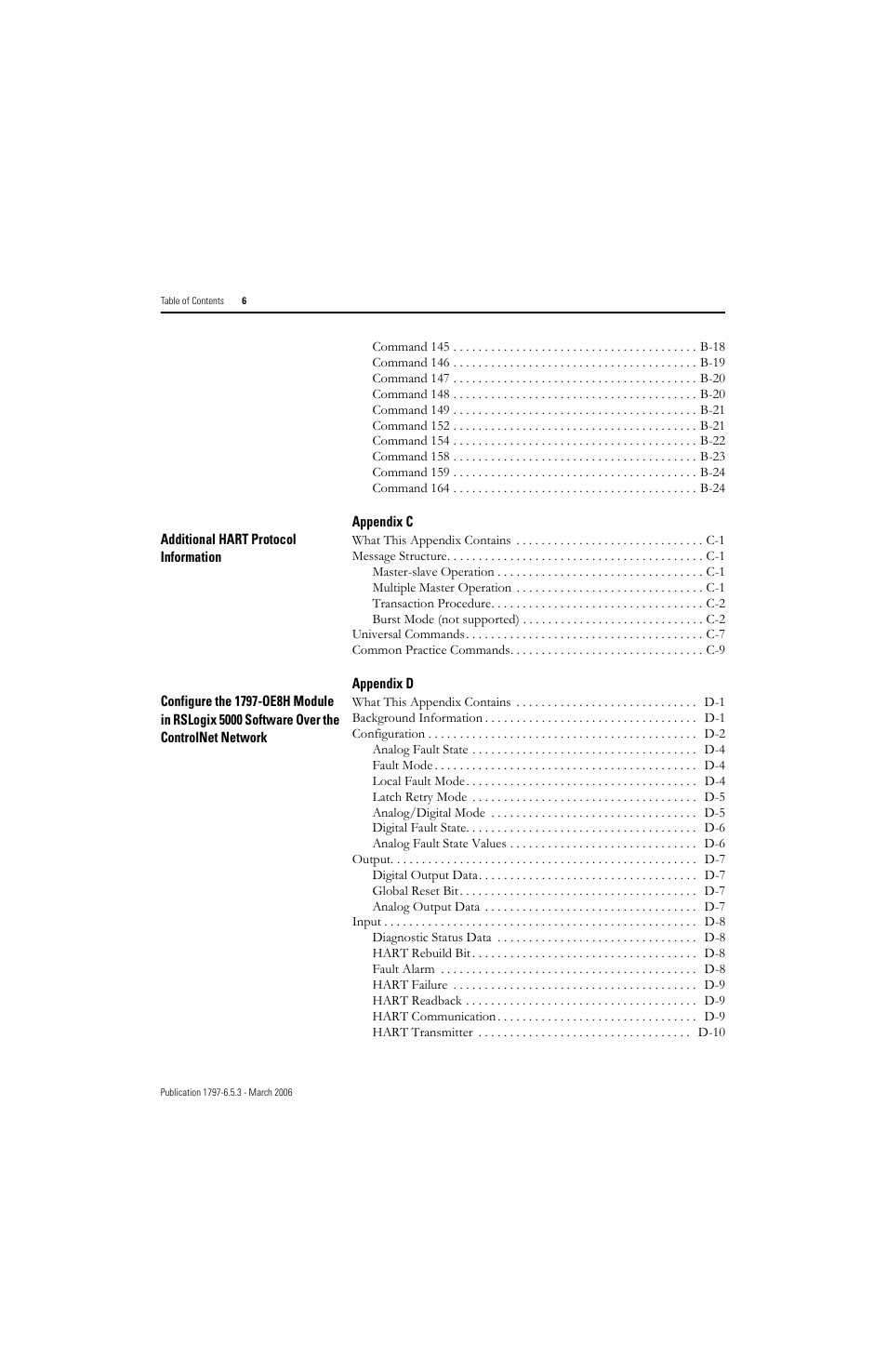 Rockwell Automation 1797-OE8H FLEX Ex HART Analog Modules User Manual User Manual | Page 10 / 196