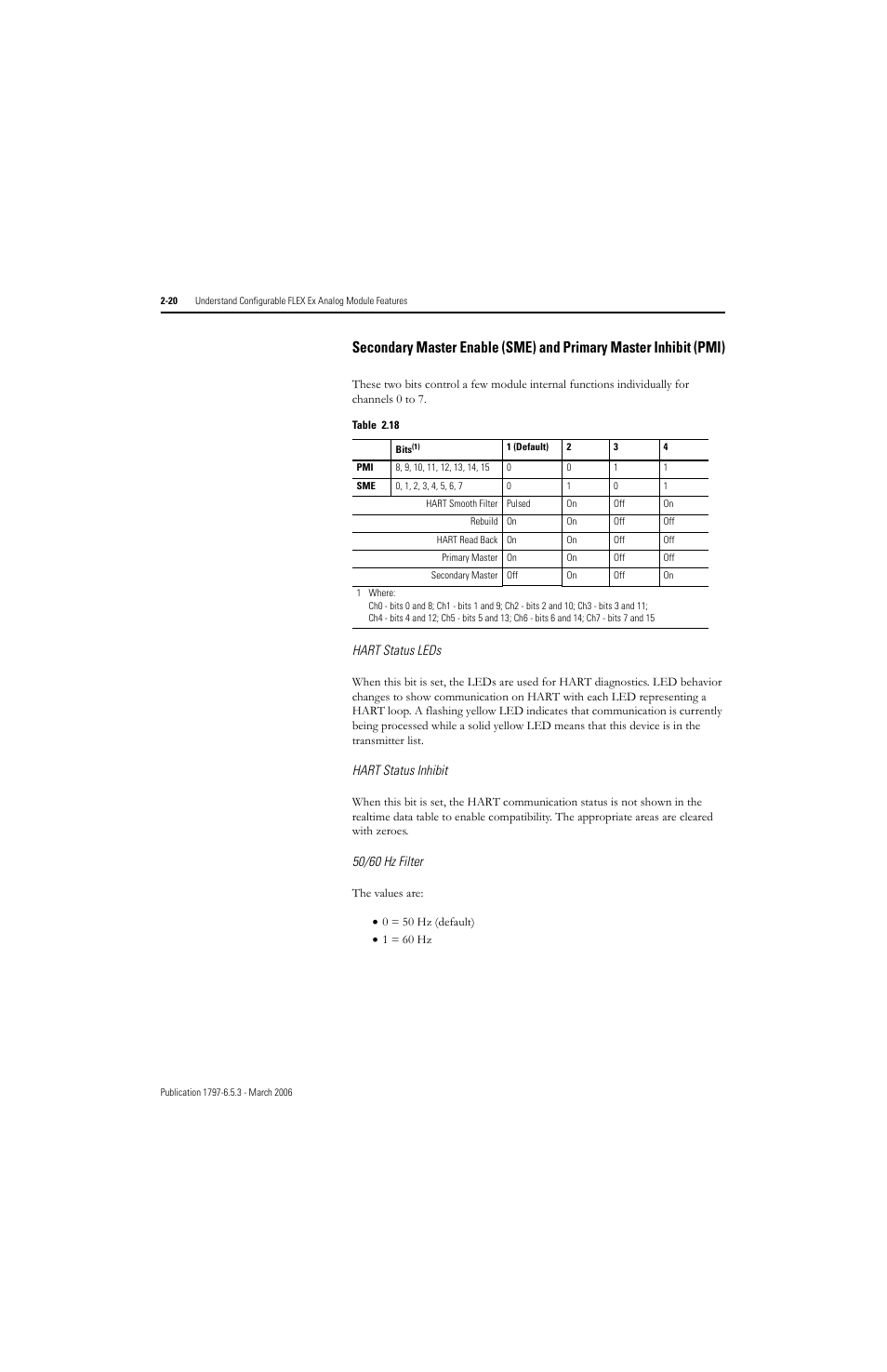 Rockwell Automation 1797-OE8H FLEX Ex HART Analog Modules User Manual User Manual | Page 50 / 196