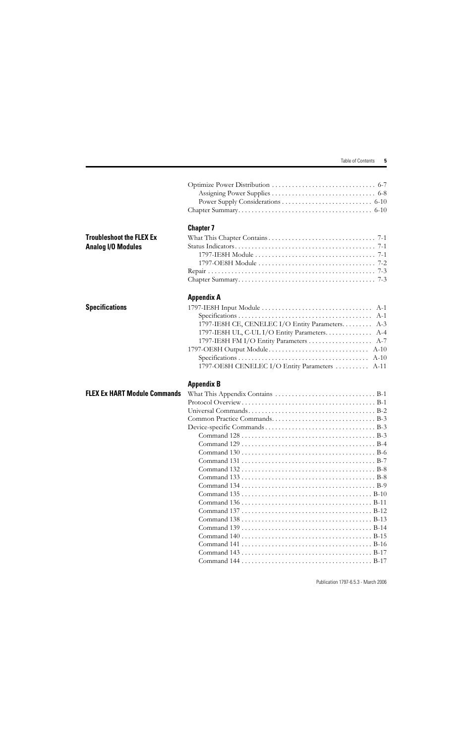 Rockwell Automation 1797-OE8H FLEX Ex HART Analog Modules User Manual User Manual | Page 9 / 196