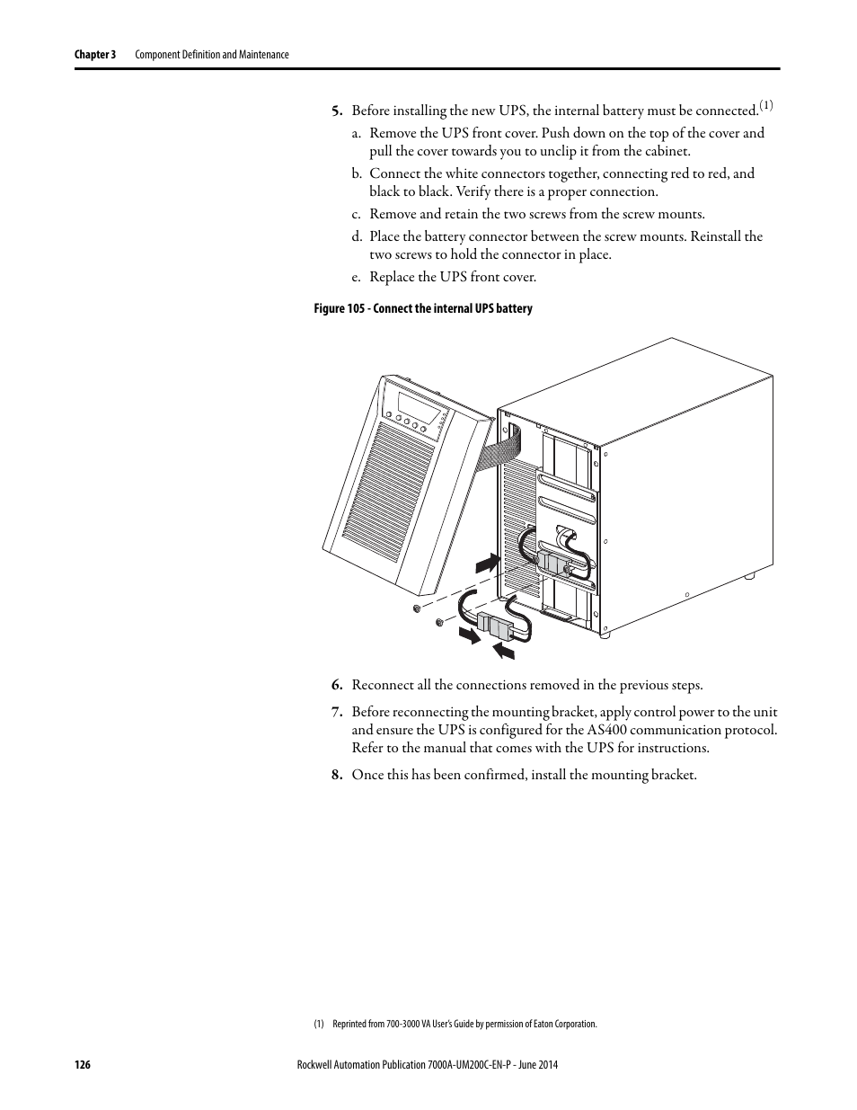 Rockwell Automation 7000A PowerFlex Medium Voltage AC Drive (A Frame) - ForGe Control User Manual | Page 126 / 208