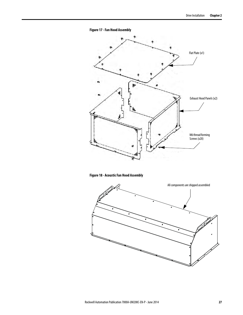 Rockwell Automation 7000A PowerFlex Medium Voltage AC Drive (A Frame) - ForGe Control User Manual | Page 27 / 208