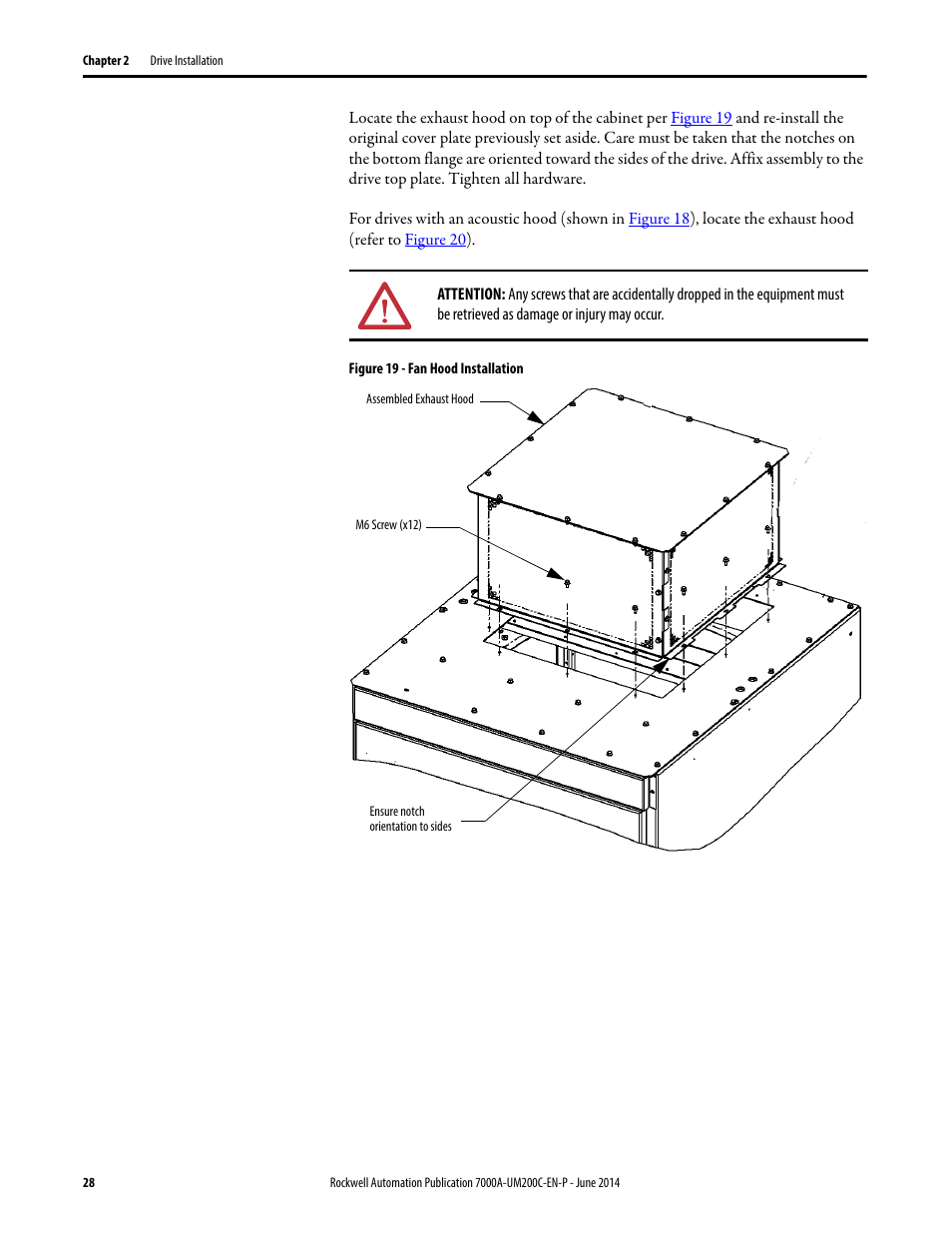 Rockwell Automation 7000A PowerFlex Medium Voltage AC Drive (A Frame) - ForGe Control User Manual | Page 28 / 208