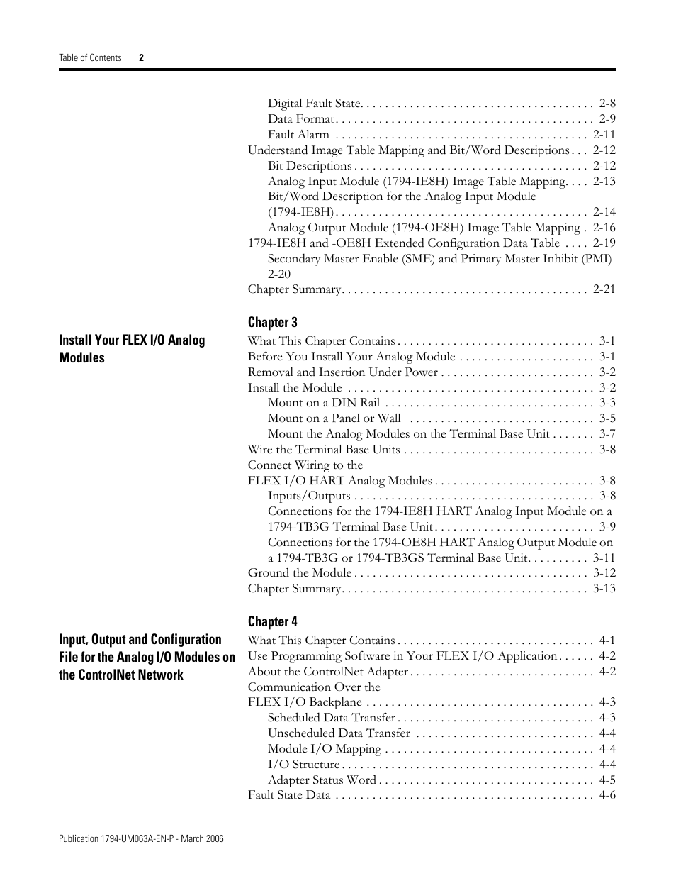 Rockwell Automation 1794-OE8H FLEX I/O HART Analog Modules User Manual User Manual | Page 8 / 146