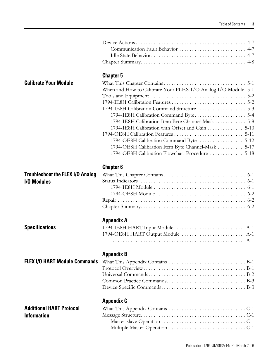 Rockwell Automation 1794-OE8H FLEX I/O HART Analog Modules User Manual User Manual | Page 9 / 146