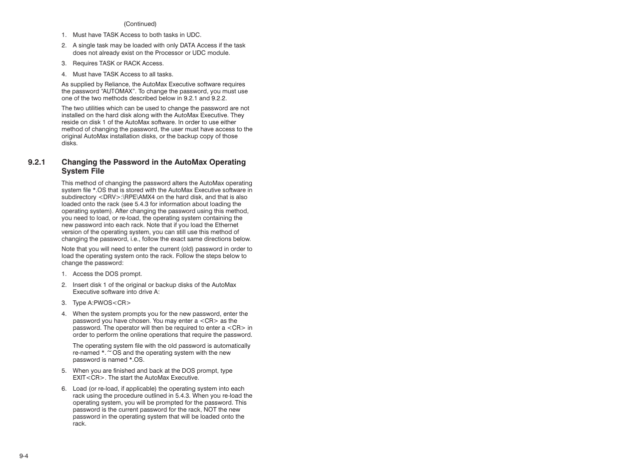 Rockwell Automation 47C626 AutoMax Programming Executive V4.2 User Manual | Page 142 / 278