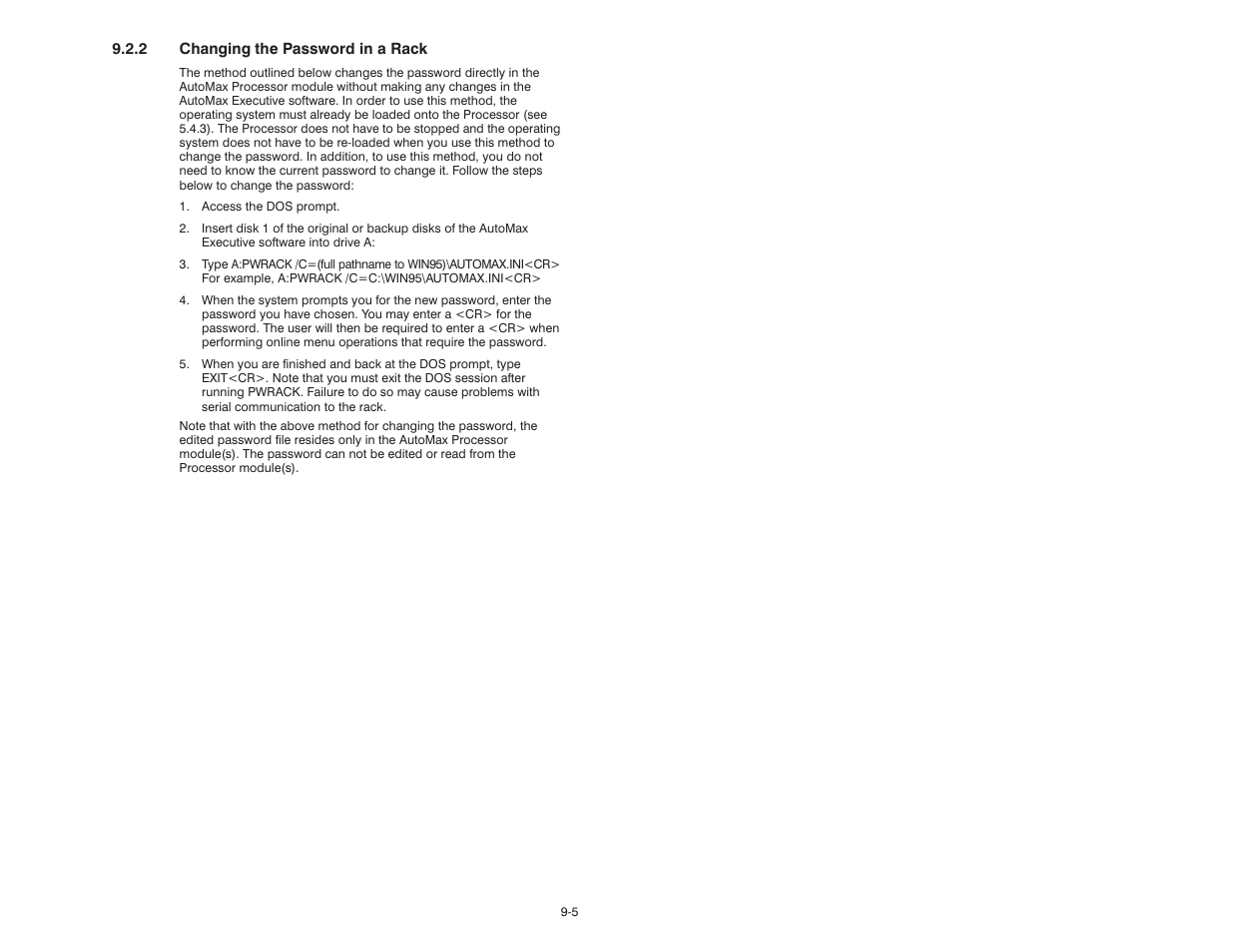 Rockwell Automation 47C626 AutoMax Programming Executive V4.2 User Manual | Page 143 / 278