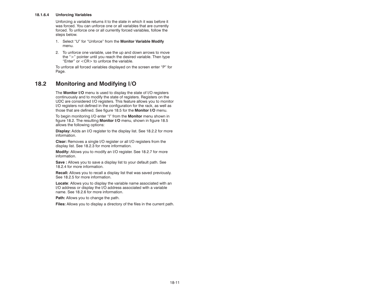 2 monitoring and modifying i/o | Rockwell Automation 47C626 AutoMax Programming Executive V4.2 User Manual | Page 197 / 278