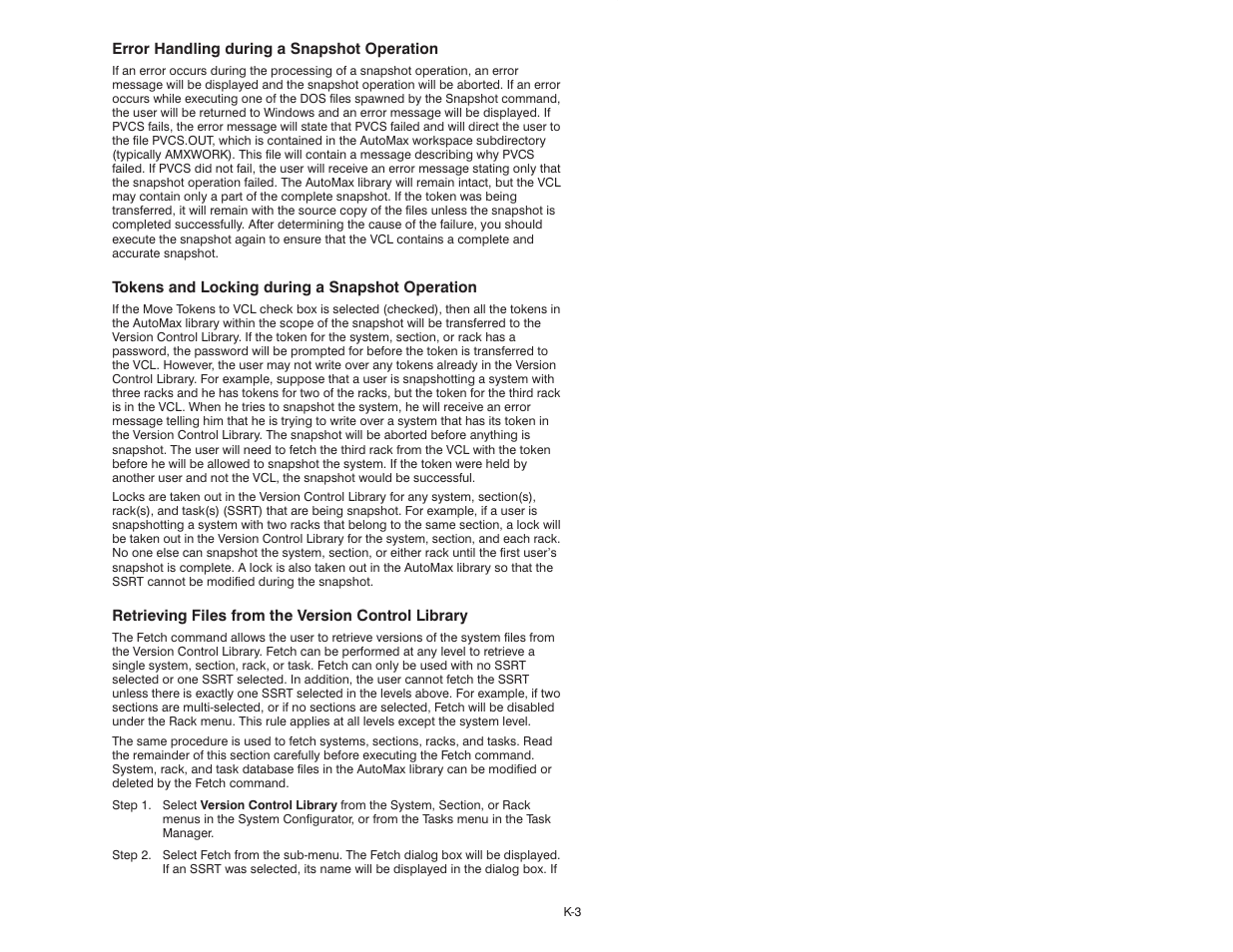 Rockwell Automation 47C626 AutoMax Programming Executive V4.2 User Manual | Page 261 / 278