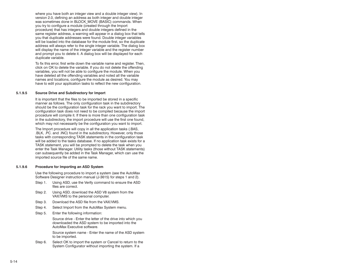 Rockwell Automation 47C626 AutoMax Programming Executive V4.2 User Manual | Page 48 / 278