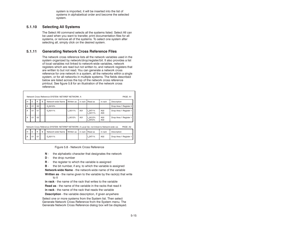 10 selecting all systems, 11 generating network cross reference files | Rockwell Automation 47C626 AutoMax Programming Executive V4.2 User Manual | Page 49 / 278