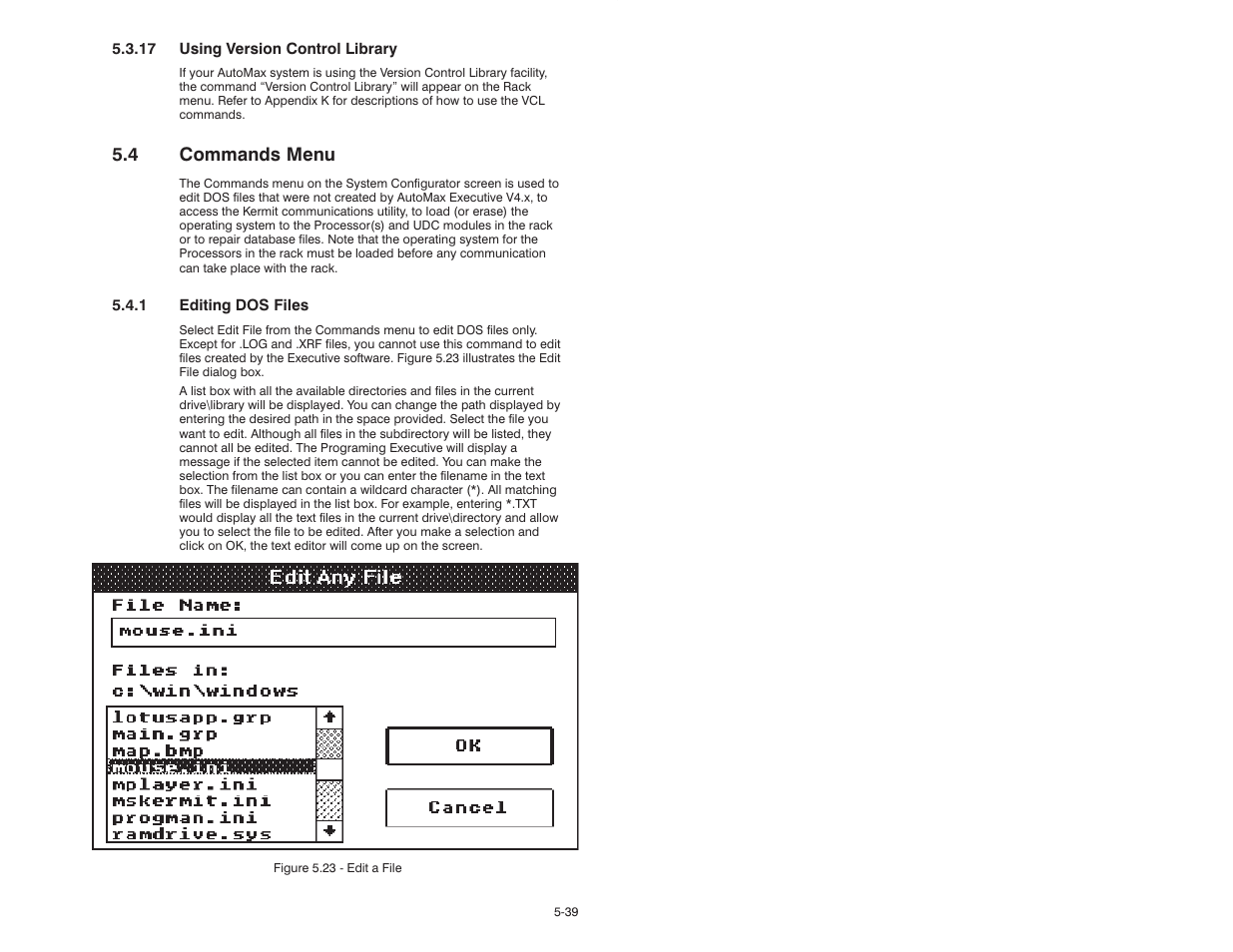 4 commands menu | Rockwell Automation 47C626 AutoMax Programming Executive V4.2 User Manual | Page 73 / 278