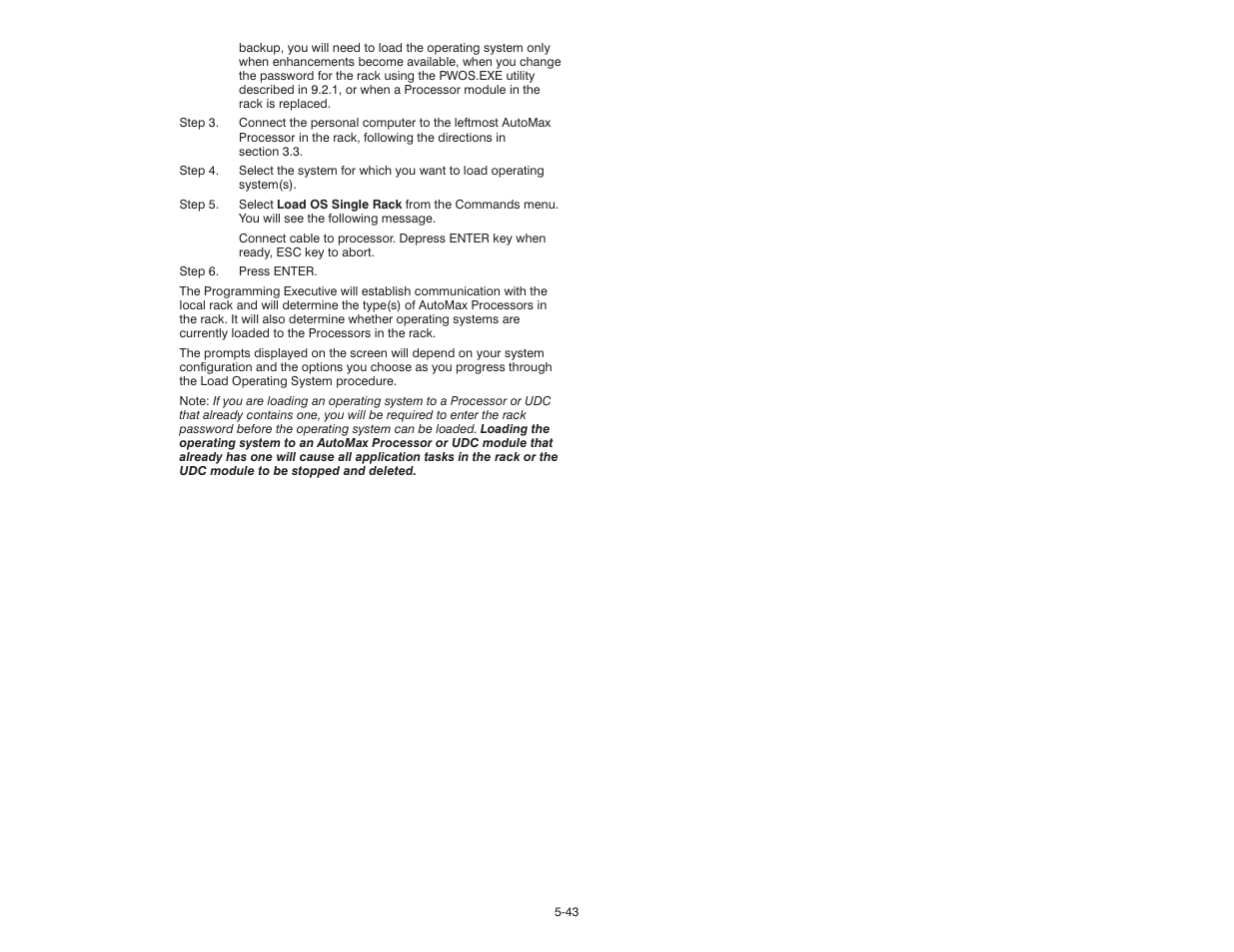 Rockwell Automation 47C626 AutoMax Programming Executive V4.2 User Manual | Page 77 / 278