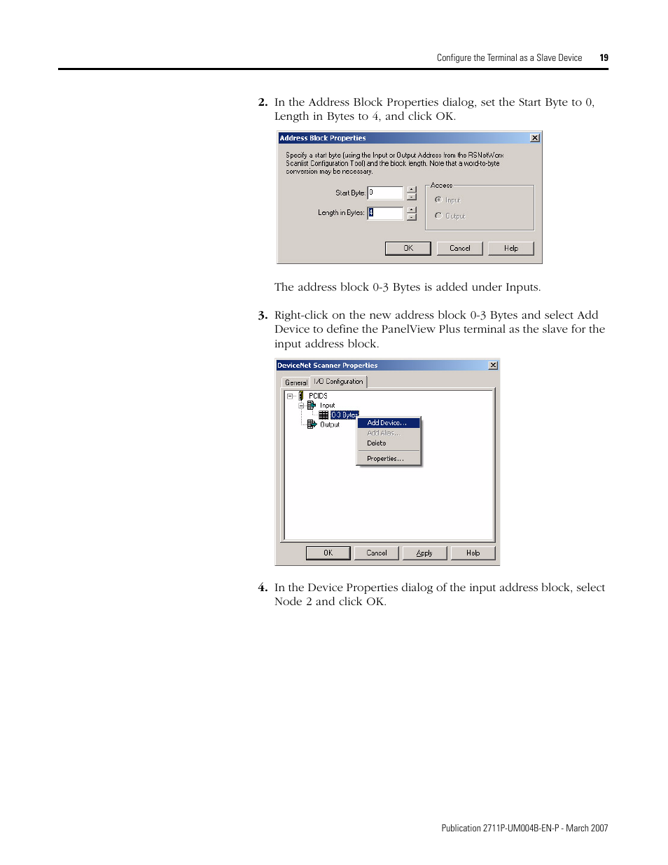 Rockwell Automation DeviceNet Communications for PanelView Plus and PanelView Plus CE User Manual | Page 19 / 76