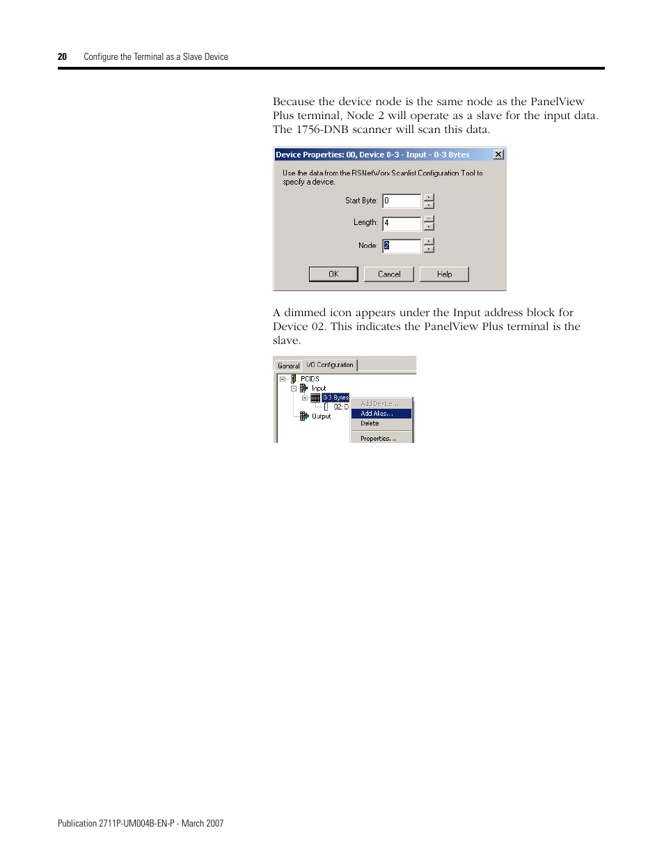 Rockwell Automation DeviceNet Communications for PanelView Plus and PanelView Plus CE User Manual | Page 20 / 76