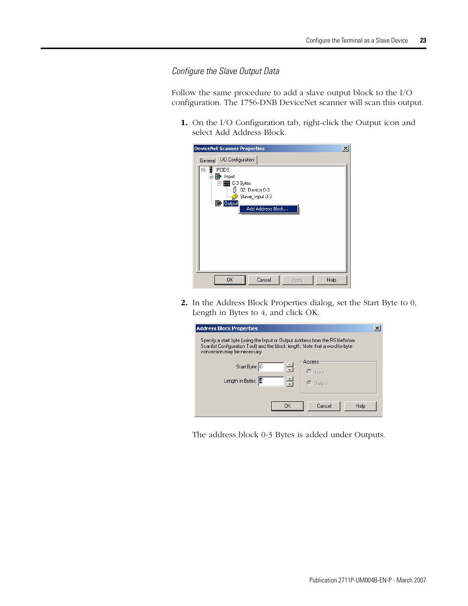 Rockwell Automation DeviceNet Communications for PanelView Plus and PanelView Plus CE User Manual | Page 23 / 76