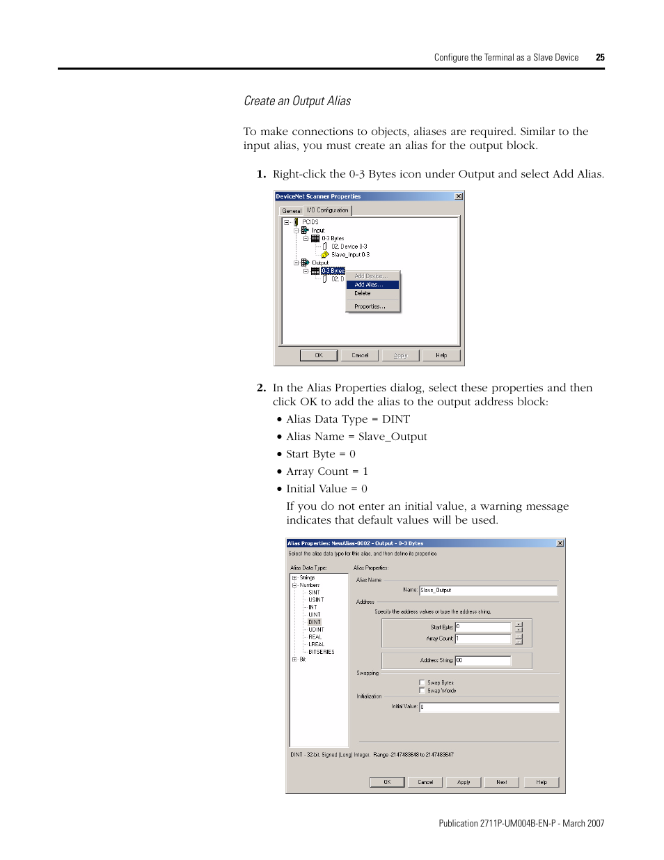 Rockwell Automation DeviceNet Communications for PanelView Plus and PanelView Plus CE User Manual | Page 25 / 76