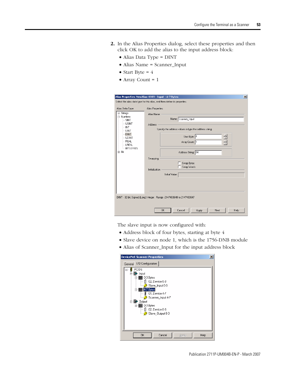 Rockwell Automation DeviceNet Communications for PanelView Plus and PanelView Plus CE User Manual | Page 53 / 76