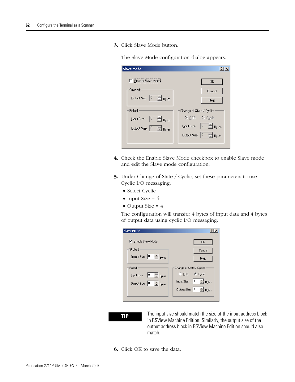 Rockwell Automation DeviceNet Communications for PanelView Plus and PanelView Plus CE User Manual | Page 62 / 76