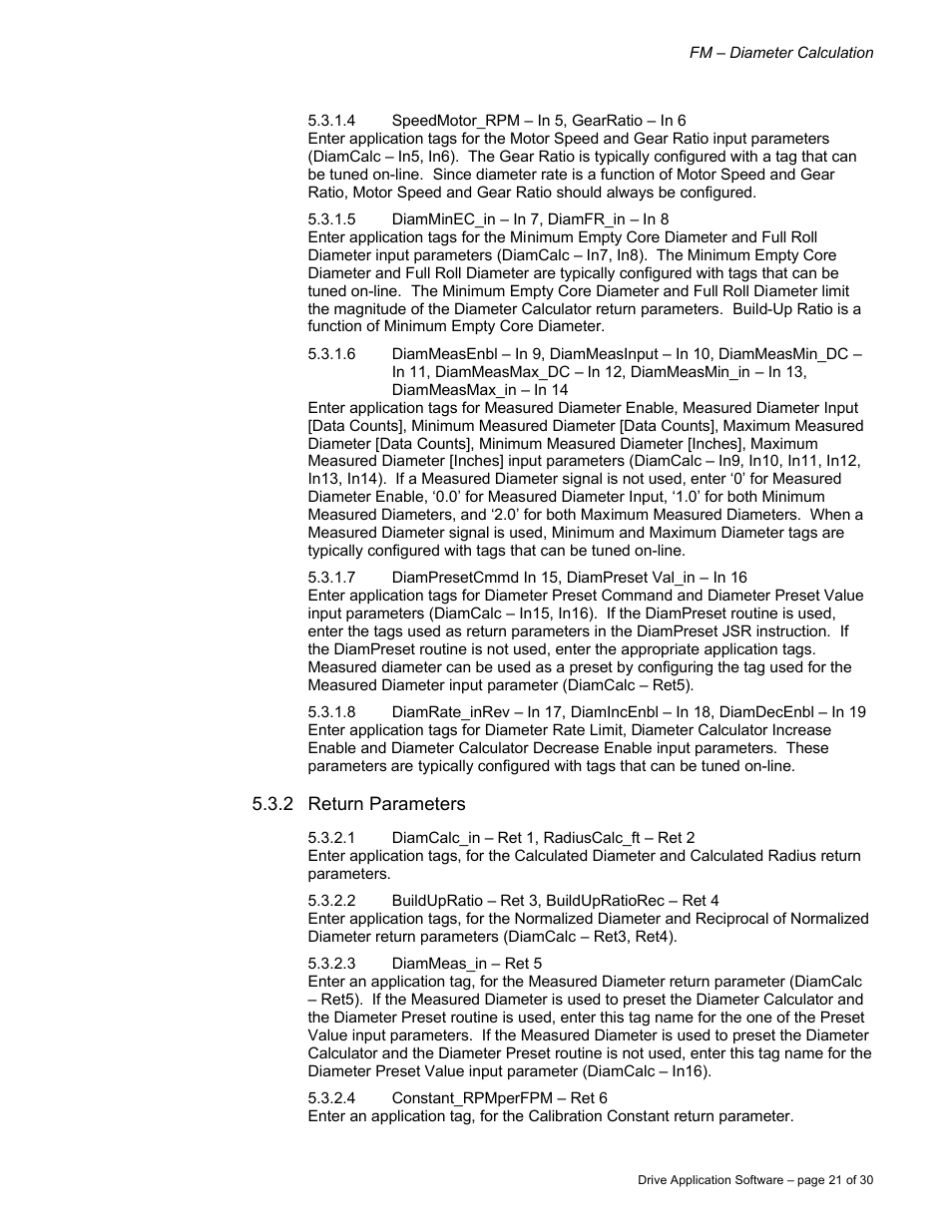 Rockwell Automation 9329 Drive Application Software User Manual | Page 21 / 30