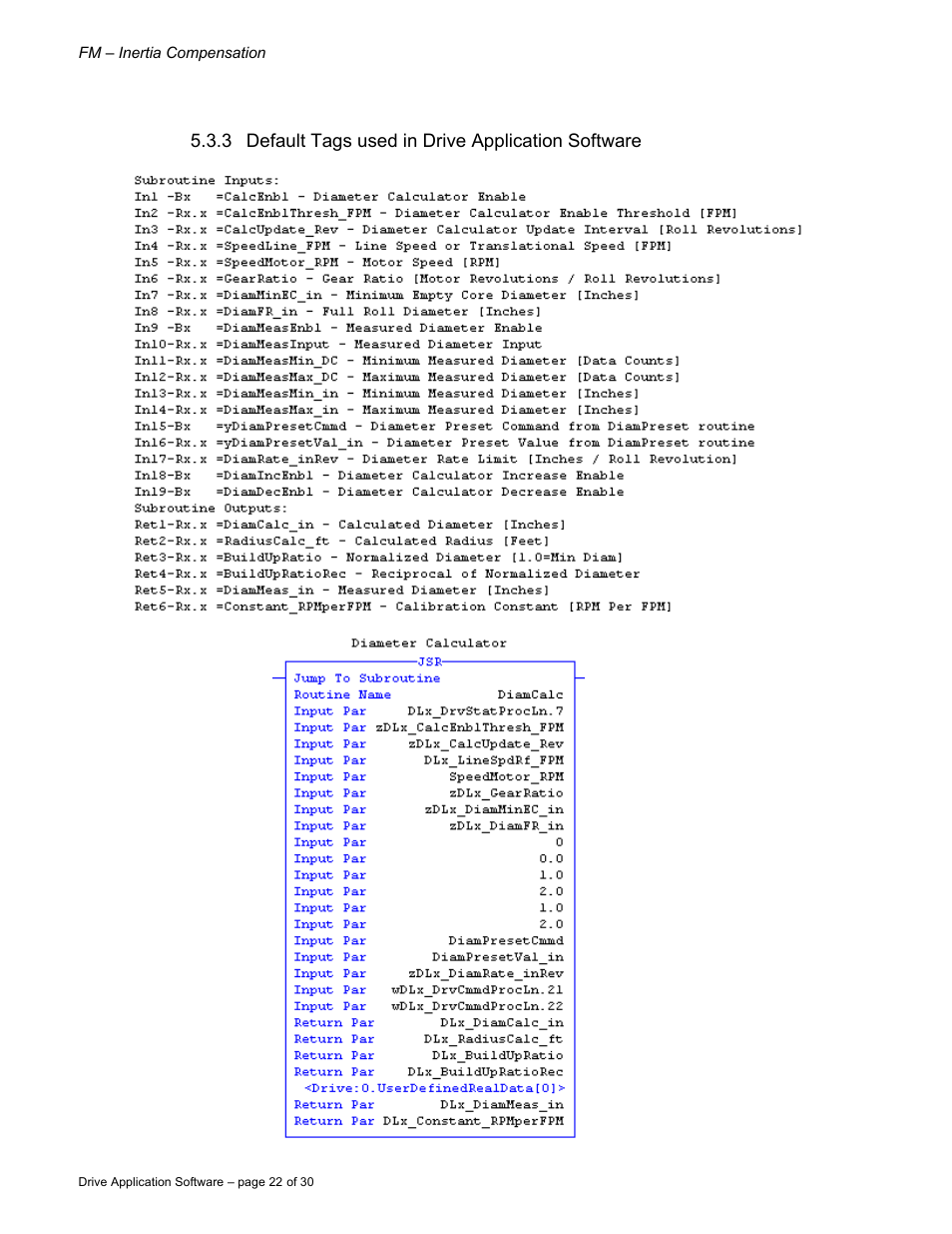 Rockwell Automation 9329 Drive Application Software User Manual | Page 22 / 30