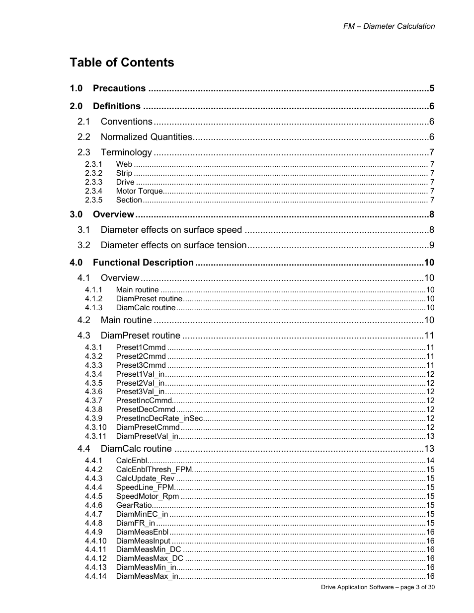 Rockwell Automation 9329 Drive Application Software User Manual | Page 3 / 30