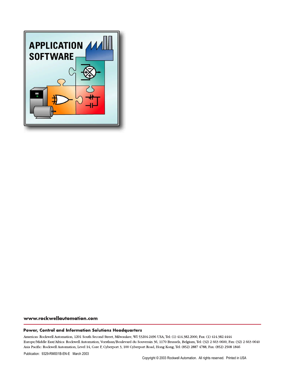 Rockwell Automation 9329 Drive Application Software User Manual | Page 30 / 30