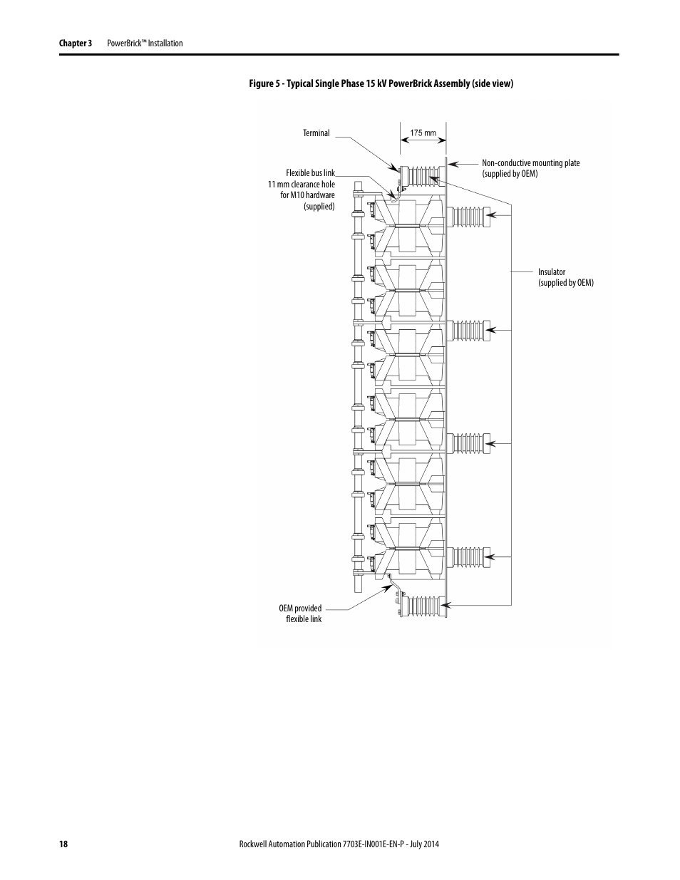 Figure 5 | Rockwell Automation 7703E Medium Voltage SMC OEM Components - 10-15 kV User Manual | Page 18 / 58